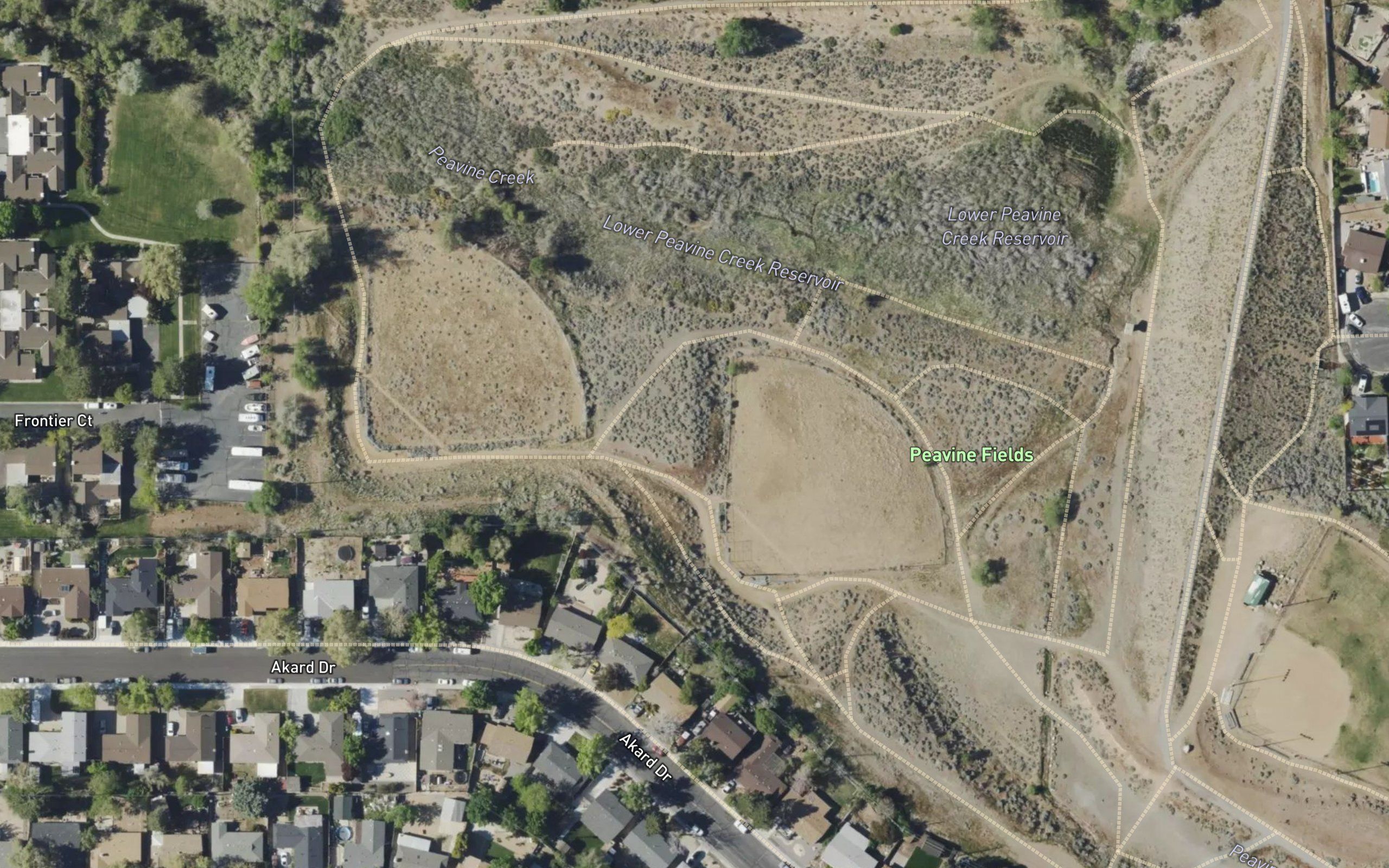 Lower Peavine Creek Reservoir