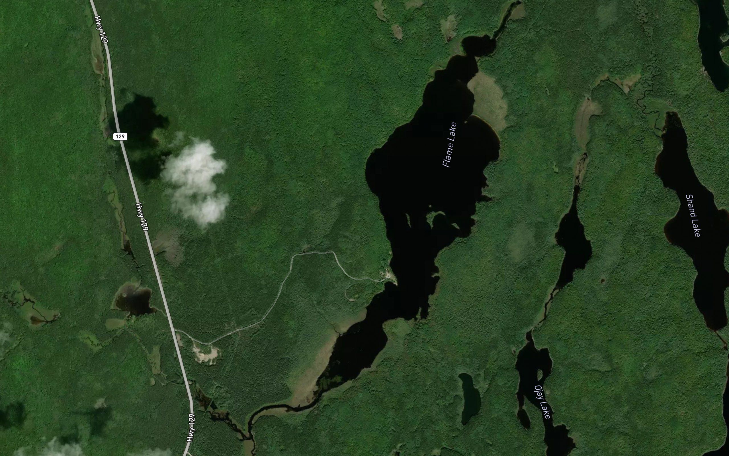 Flame Lake