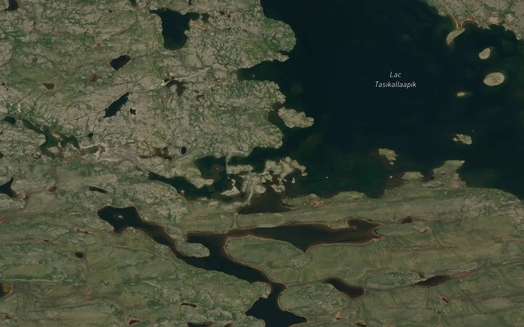 Satellite map of the Baie Itijukallak