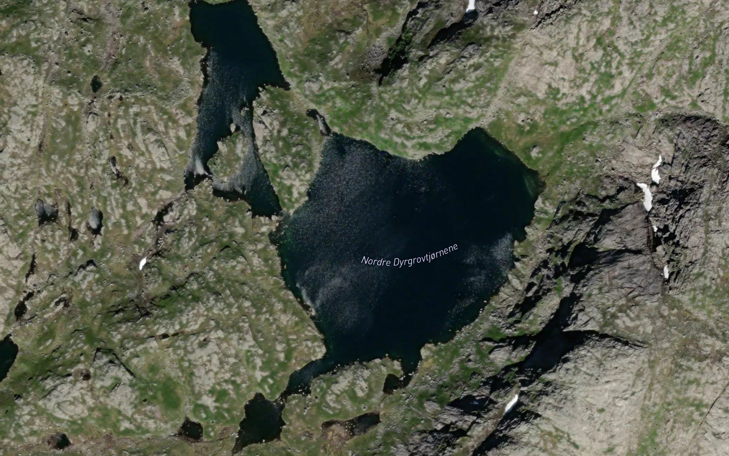 Dyrgrovtjornene,nordre