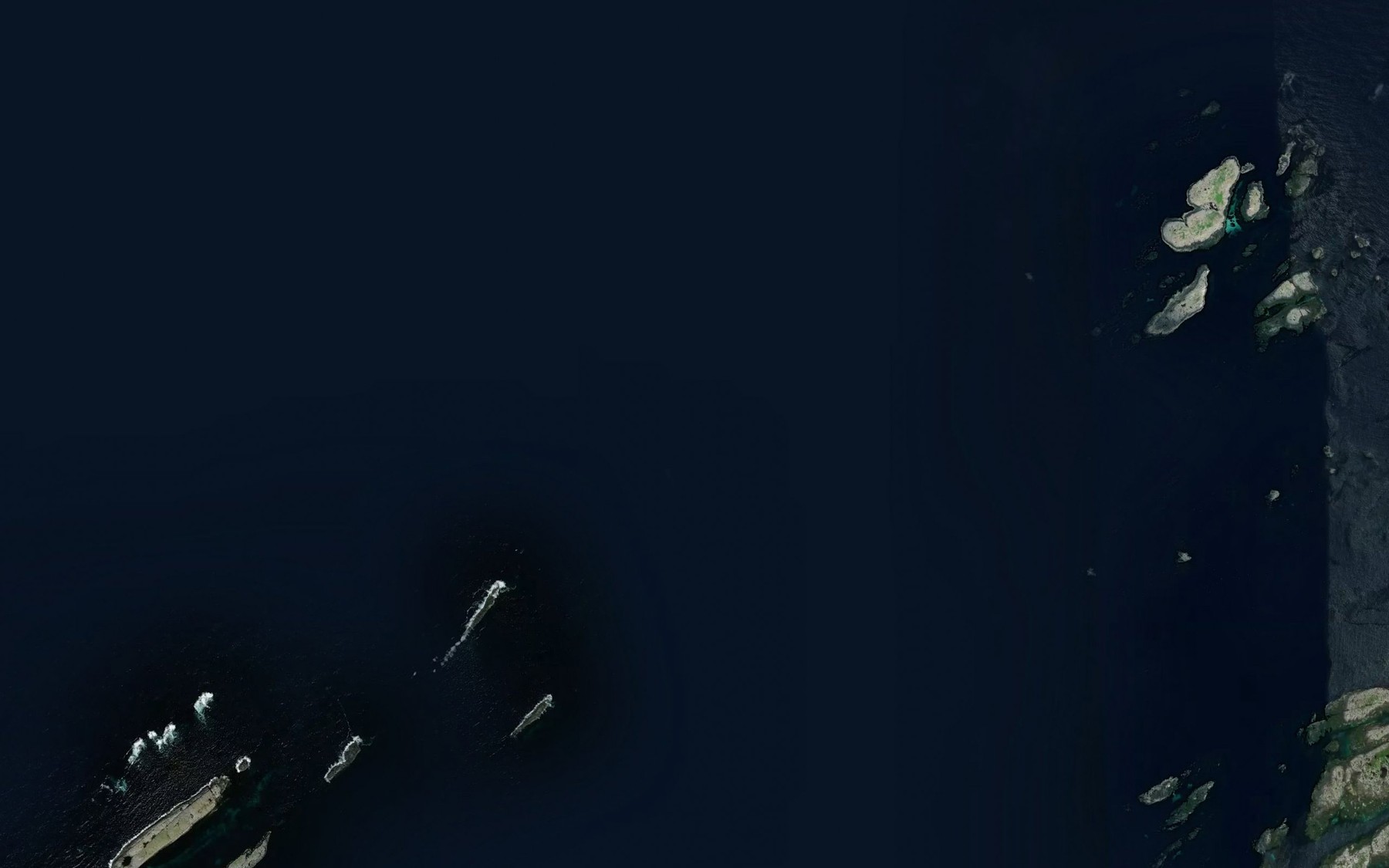 Satellite map of the Rundfallet