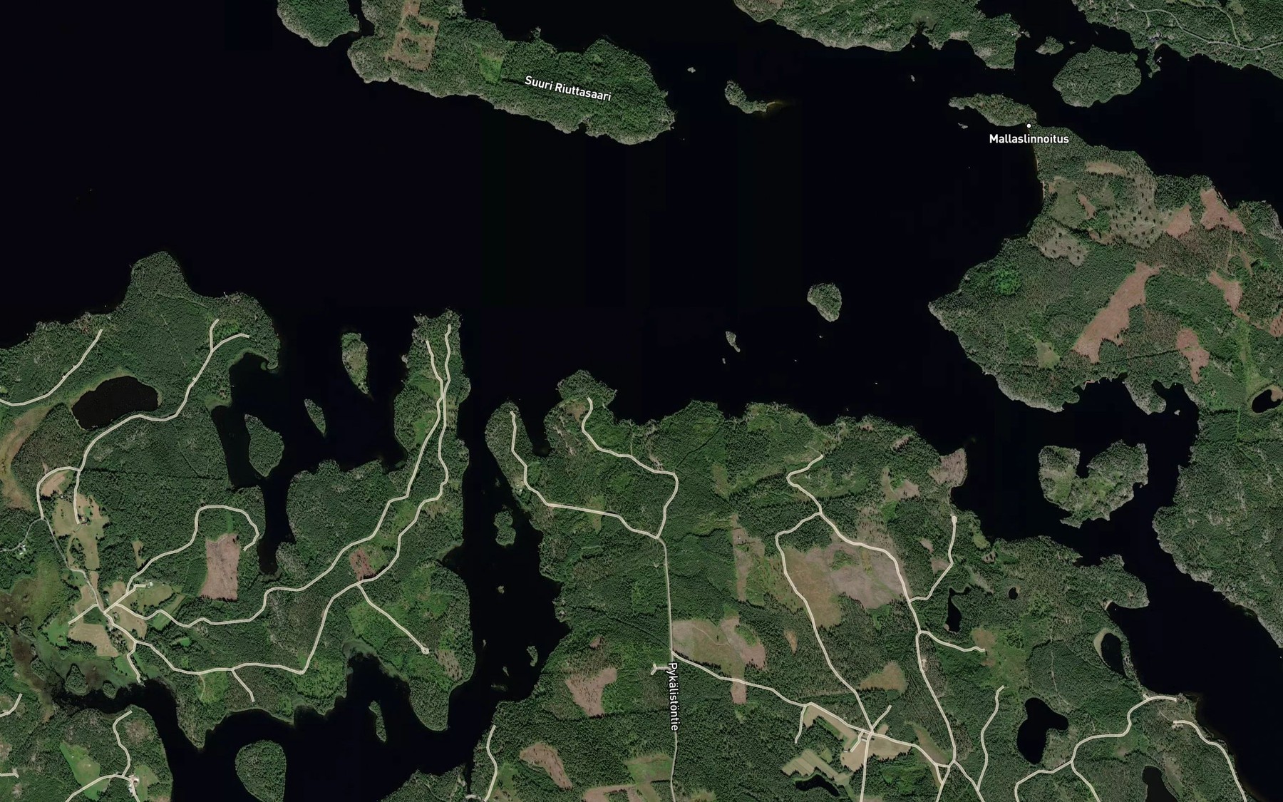 Satellite map of the Kolokallionlahti