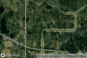 Satellite map of the County Ditch Number Seventyfive