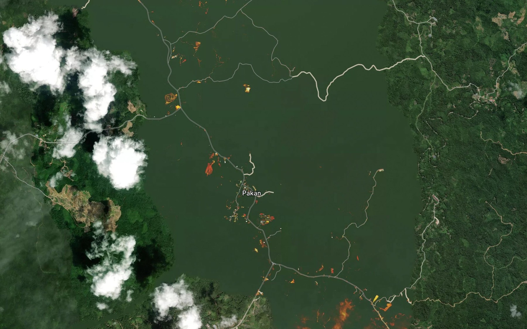 Satellite map of the Sungai Muna
