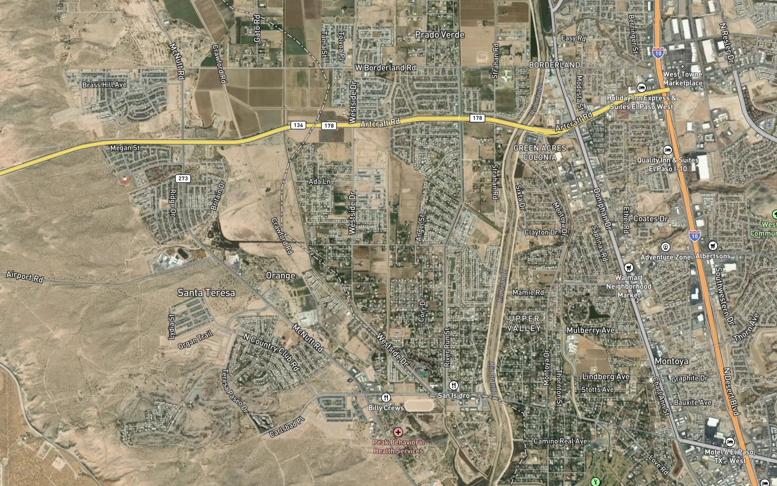 Borderland Spur Drain
