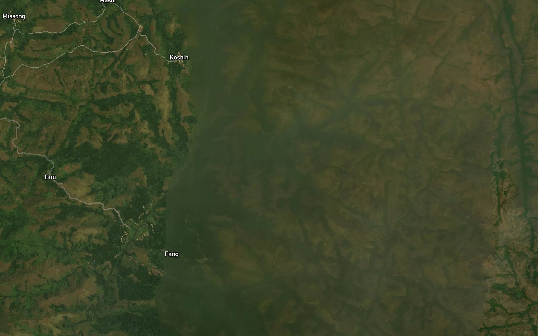 Satellite map of the Mbum