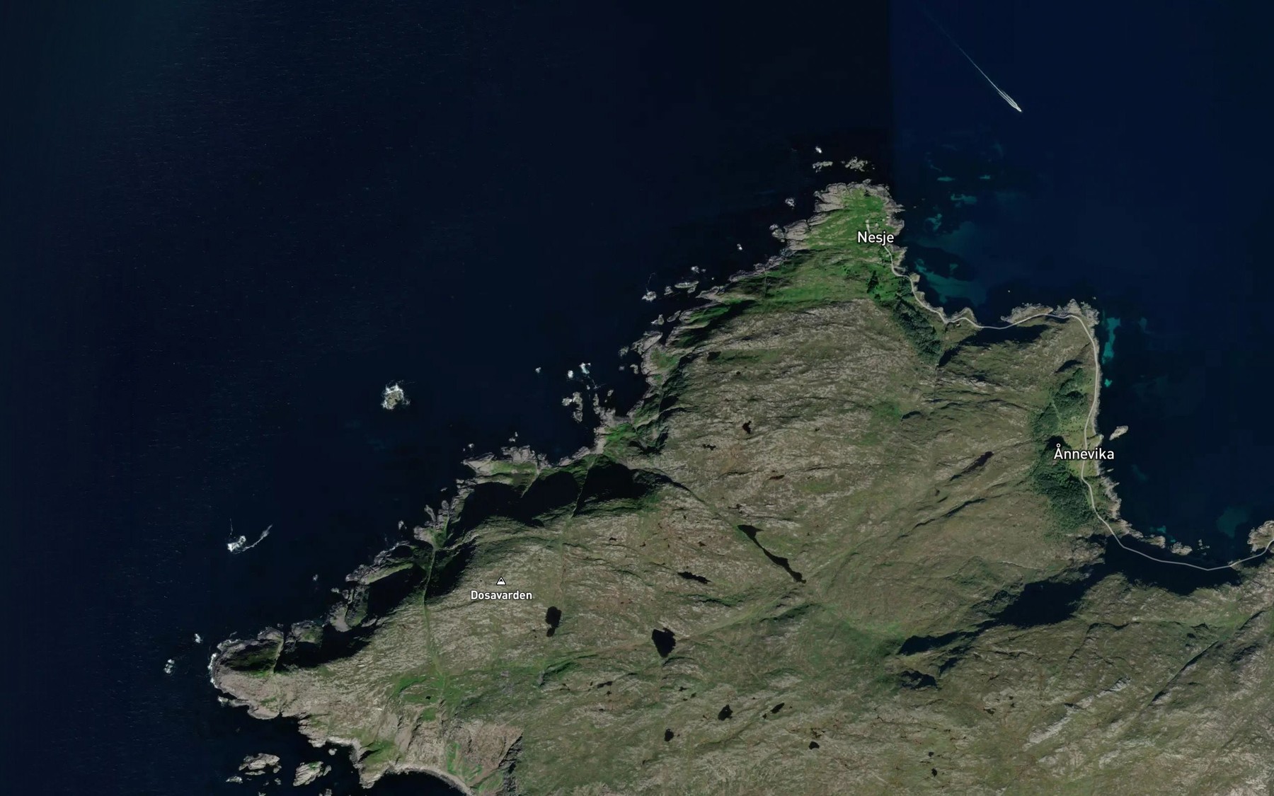 Satellite map of the Inste Kupa