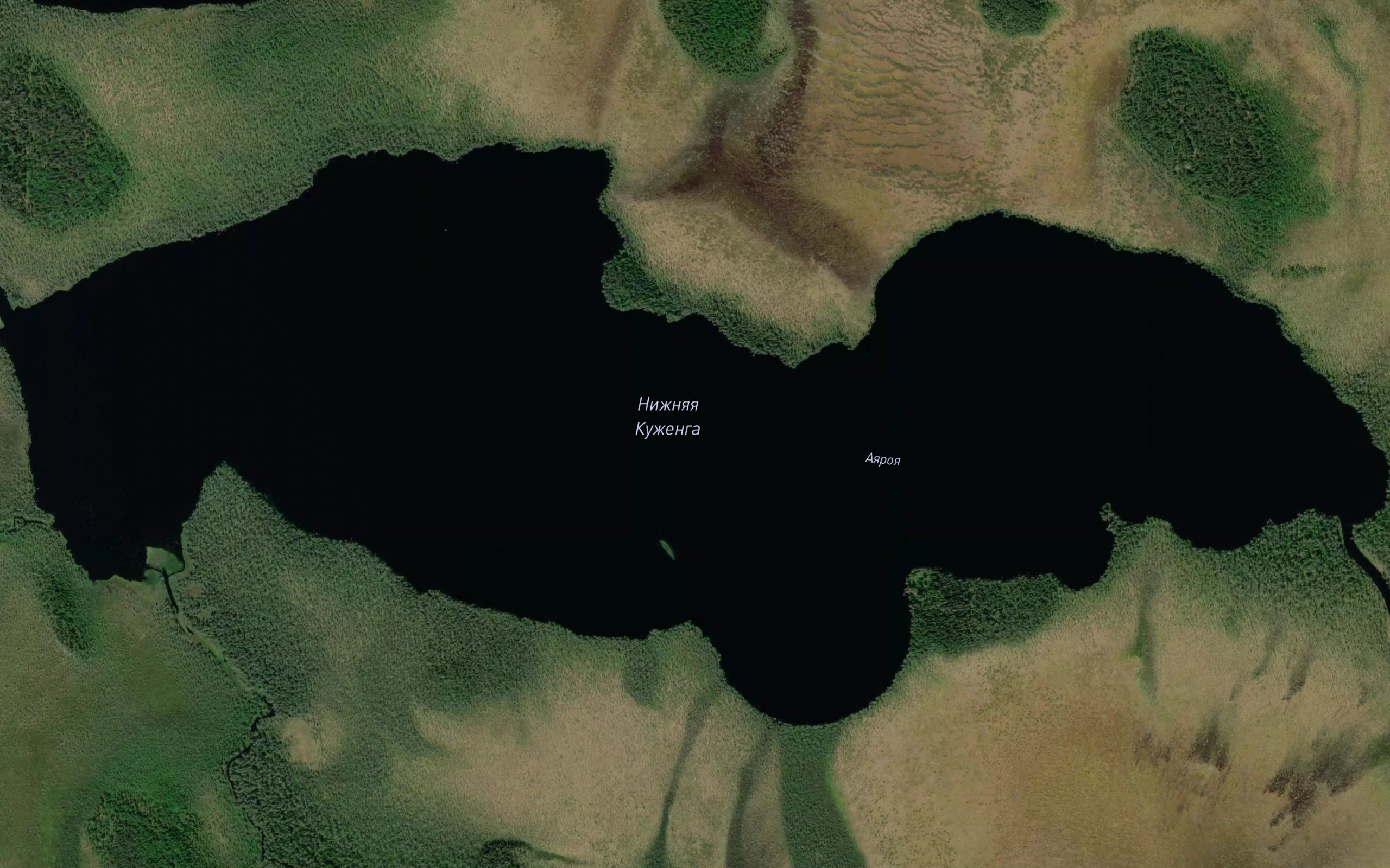 Ozero Nizhnyaya Kuzhenga