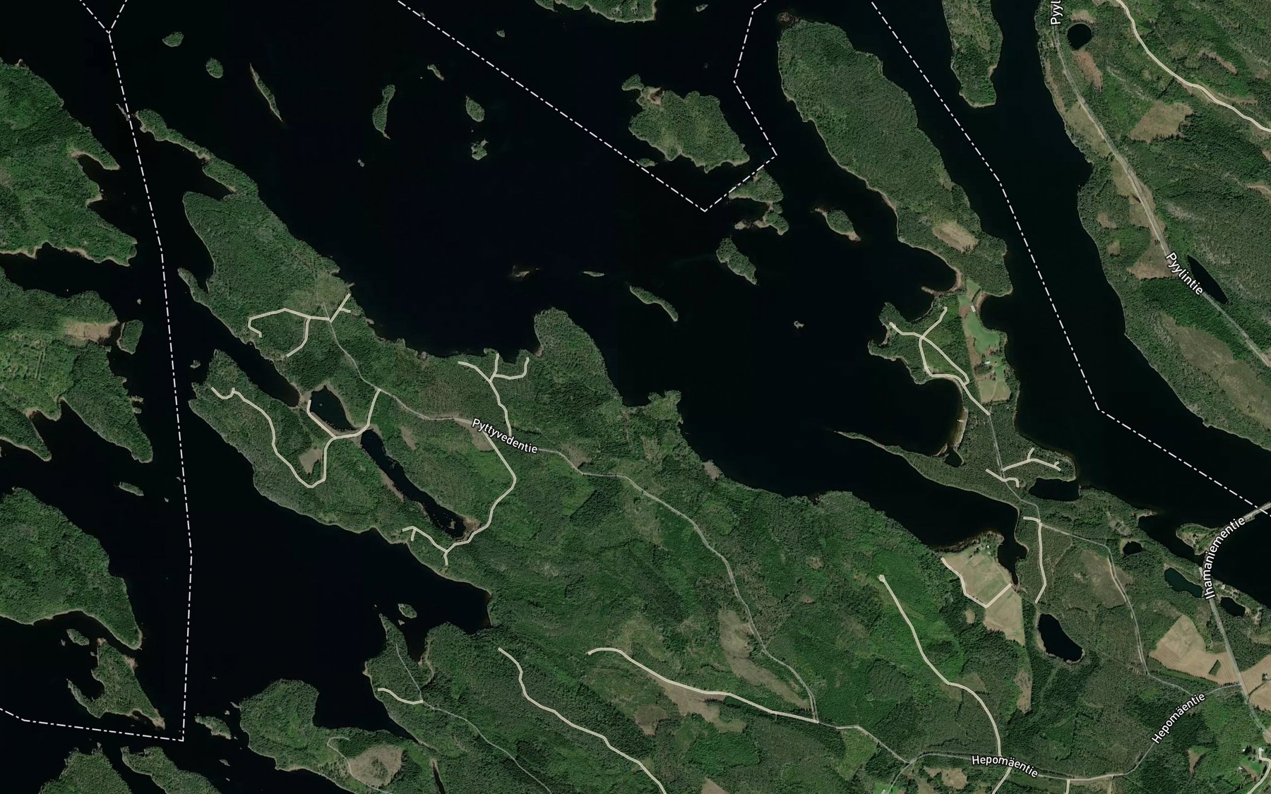 Satellite map of the Havukkalahti