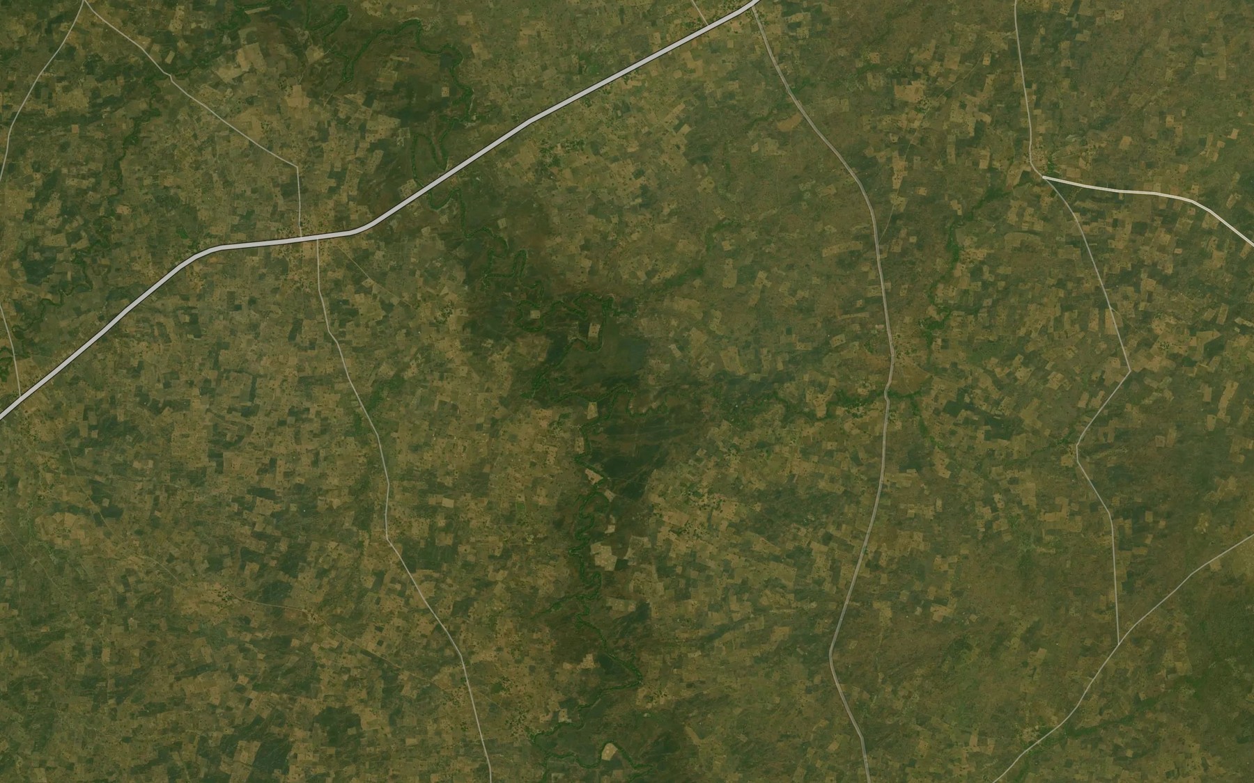 Satellite map of the River Kpamaju