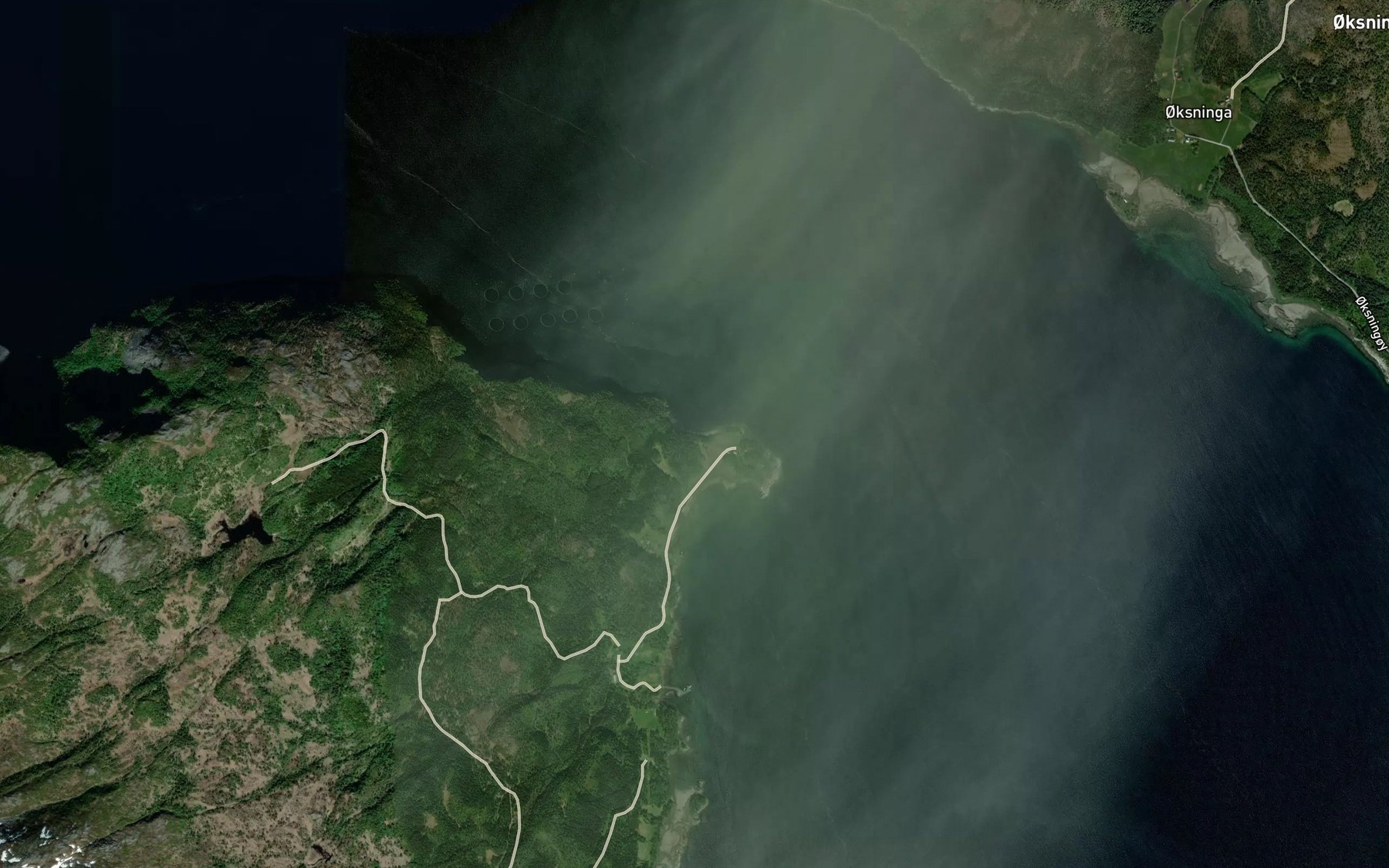 Satellite map of the Basen