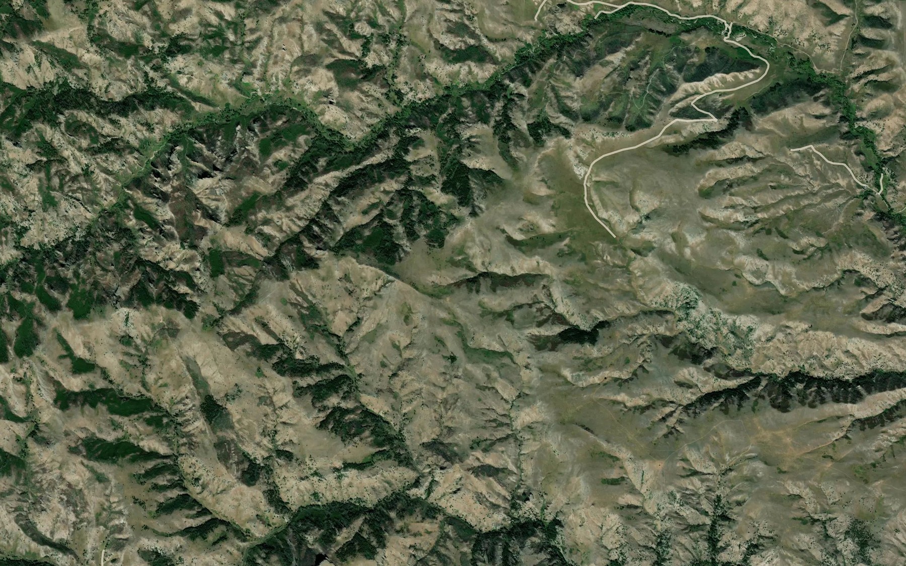 Satellite map of the Wildcat Spring Number Two
