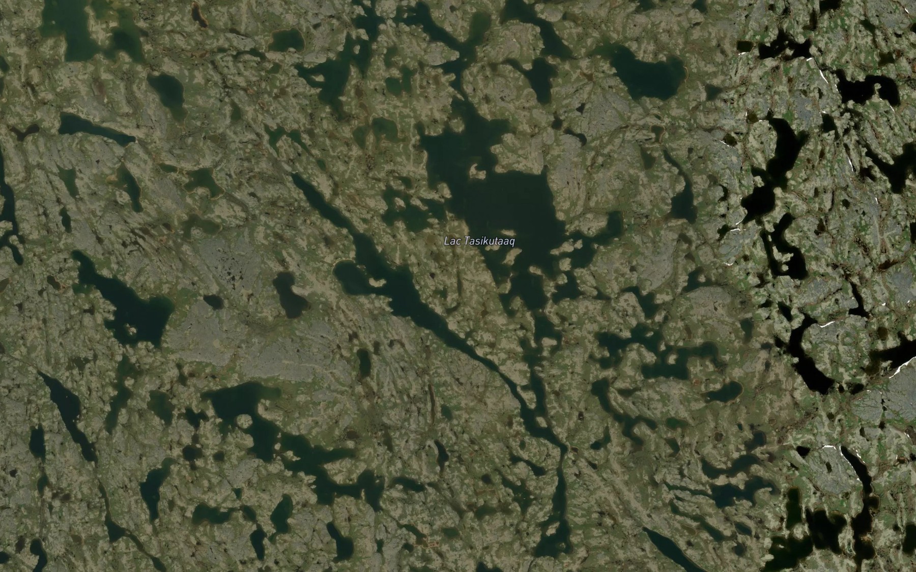 Satellite map of the Lac Tasikutaaq