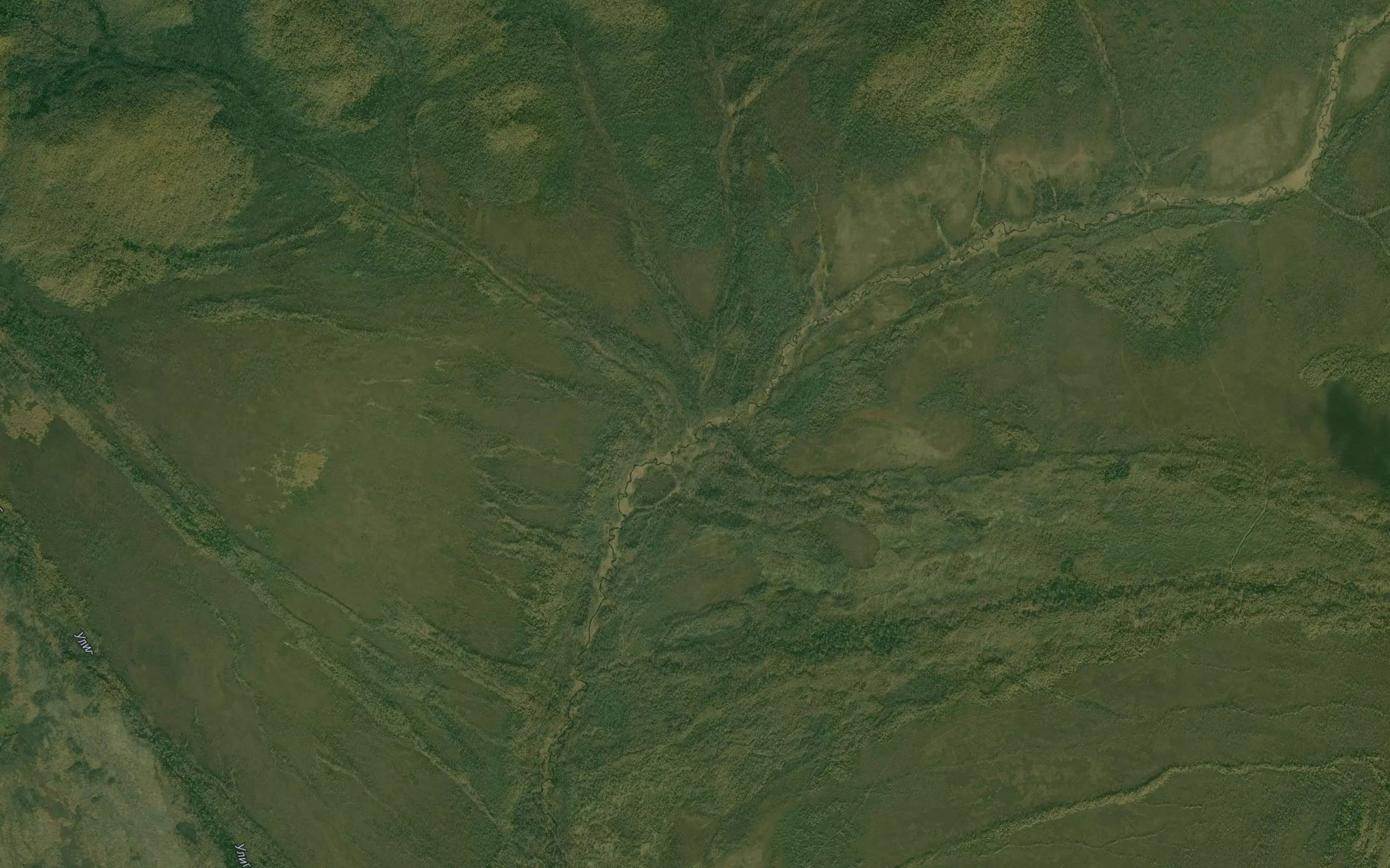 Satellite map of the Nizhniy