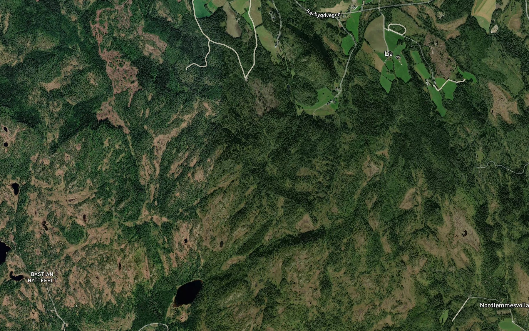 Satellite map of the Hammarasbekken