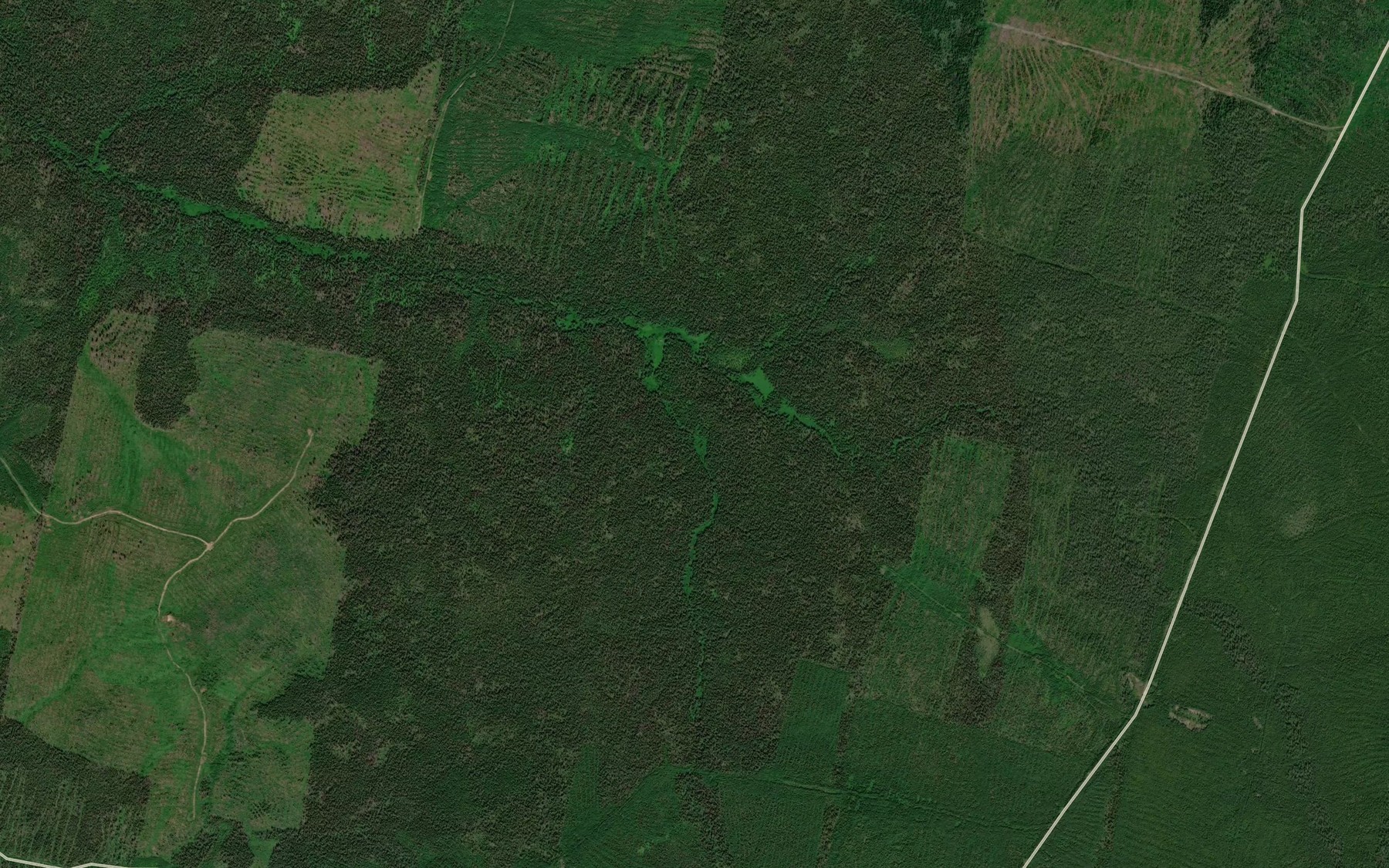Satellite map of the Ol'khovichi