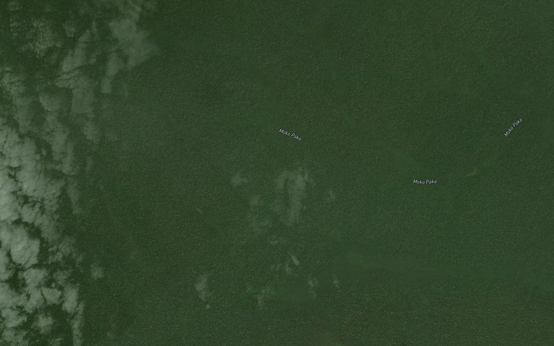 Satellite map of the Moko Paka