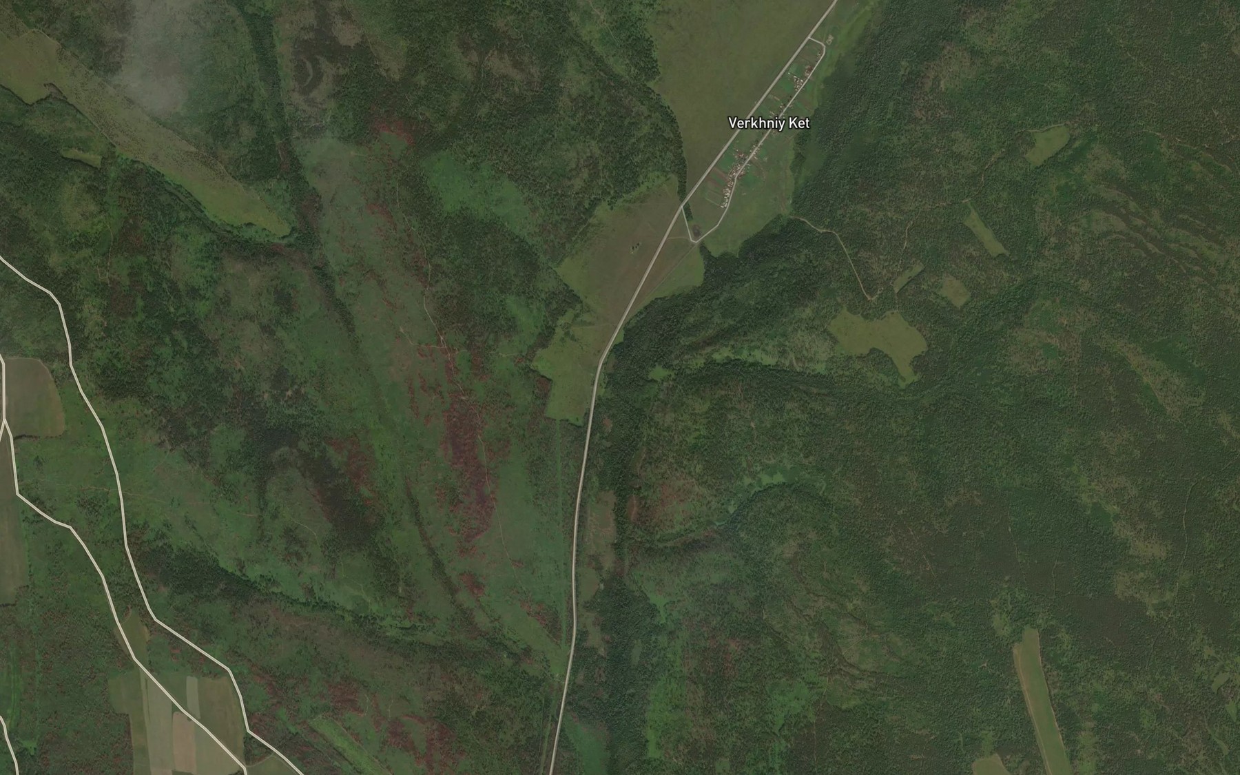 Satellite map of the Zabalgoy