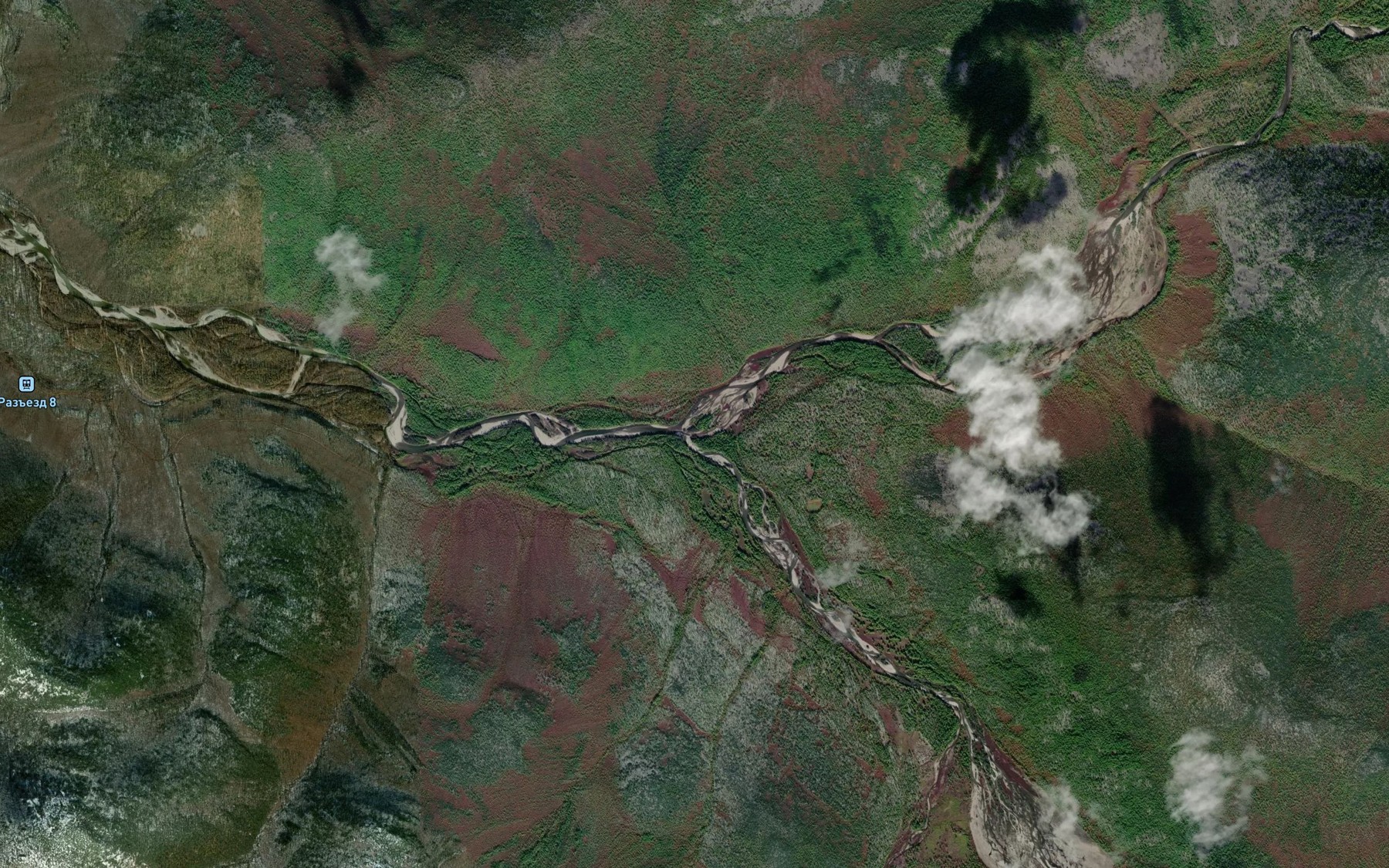 Satellite map of the Tavitchak