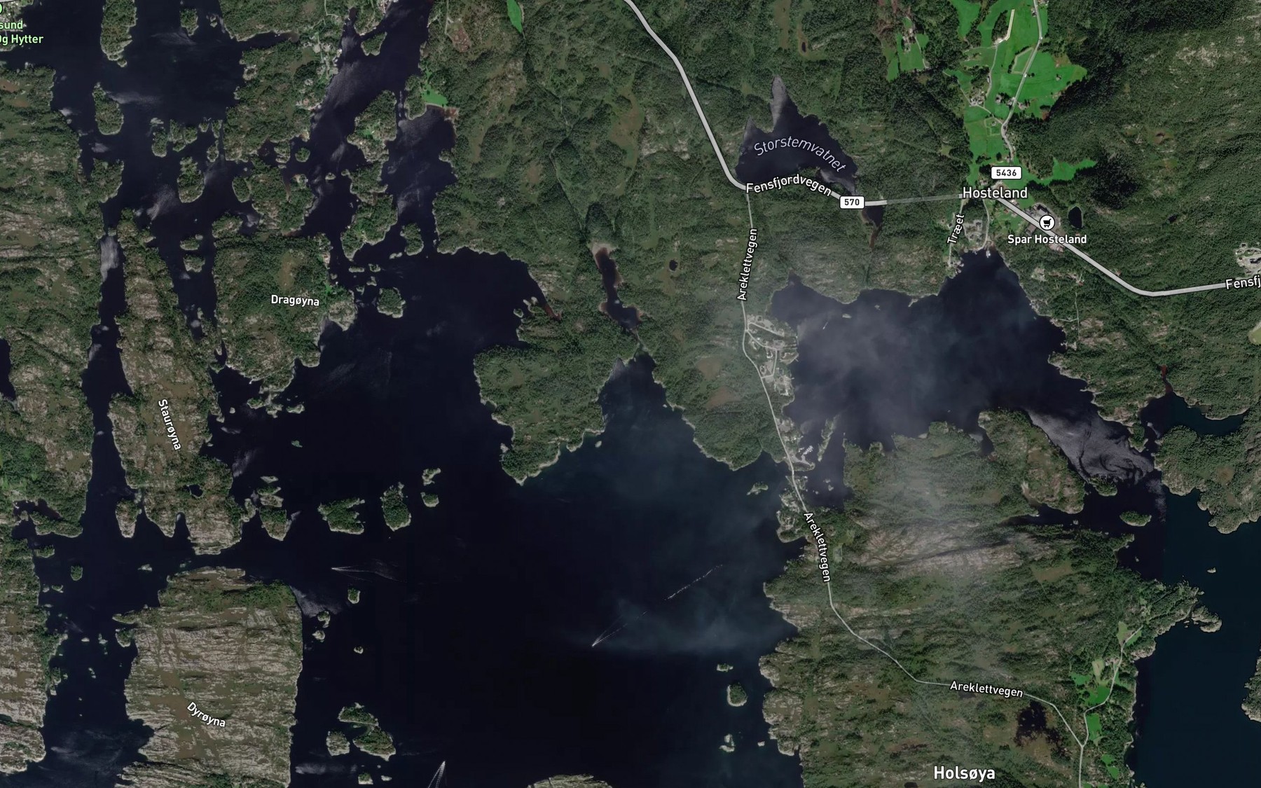 Satellite map of the Baldersvagen