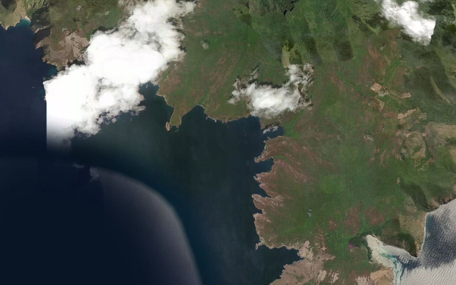 Satellite map of the Loho Lidu
