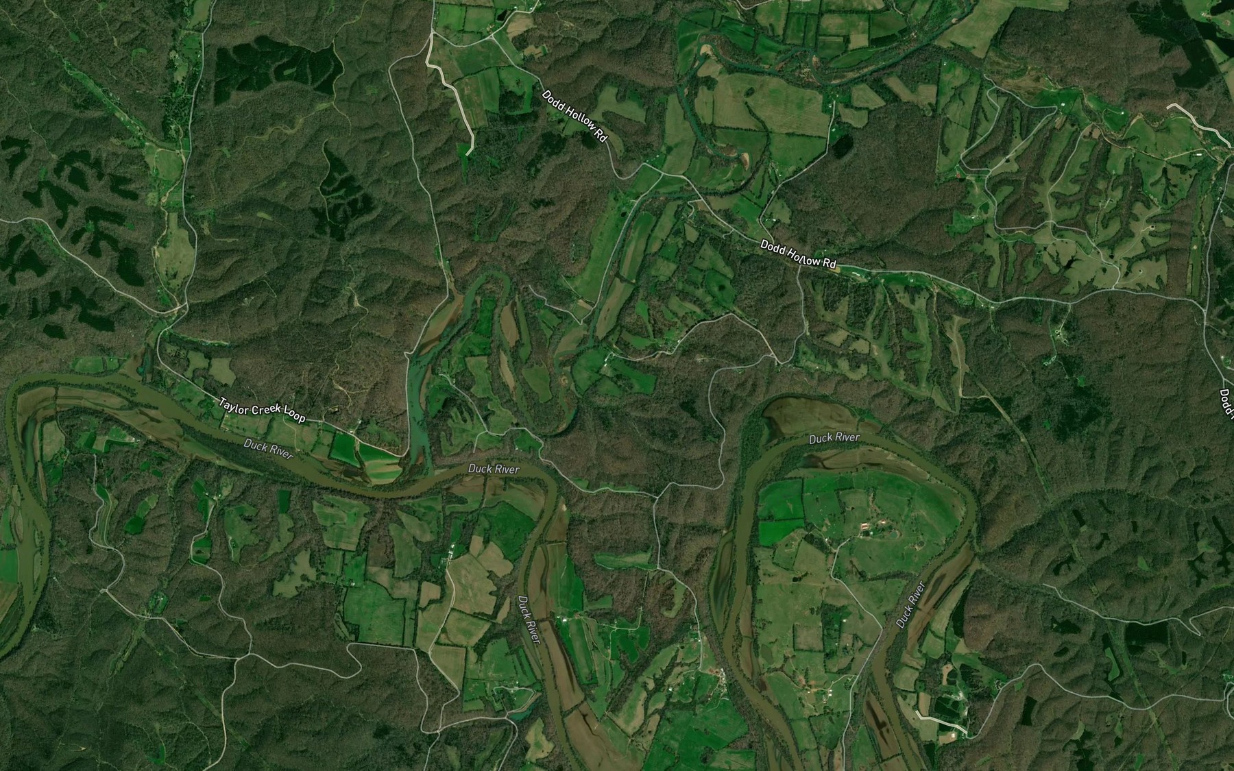 Satellite map of the Oil Spring
