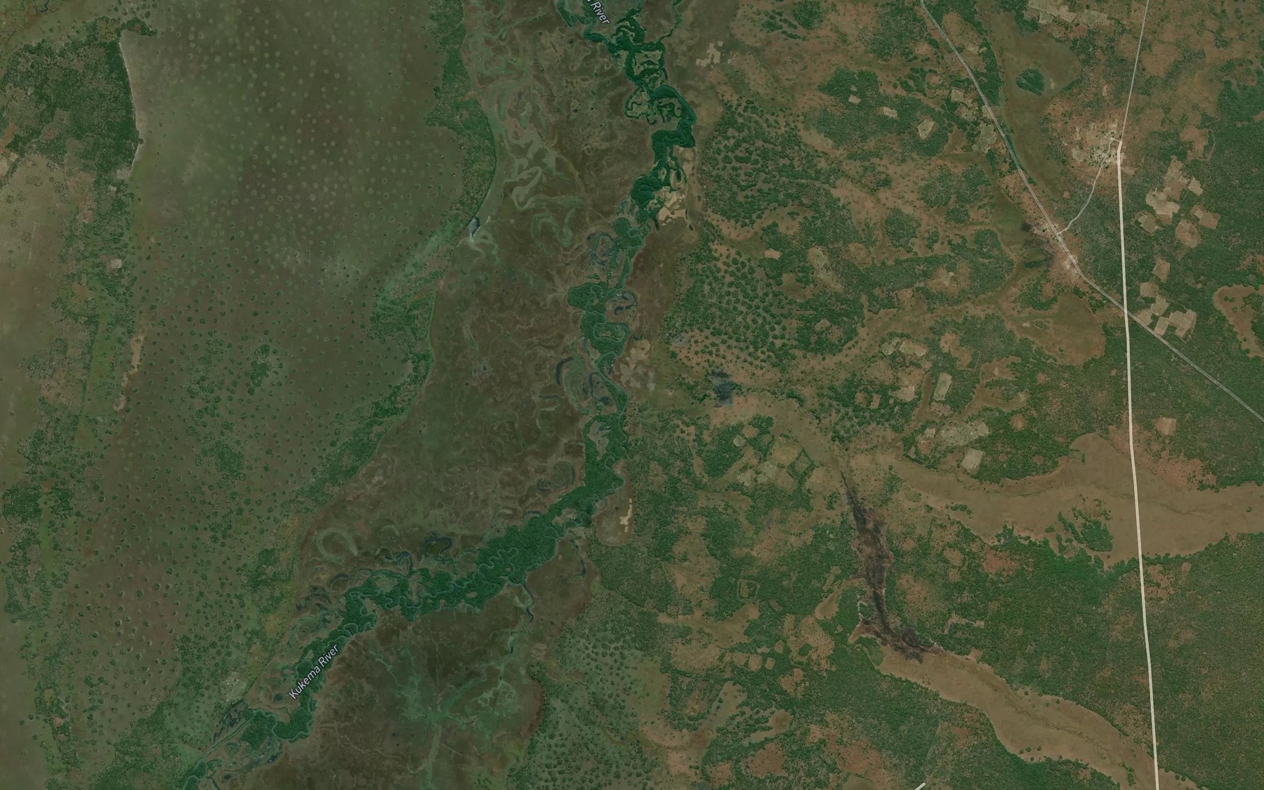 Satellite map of the Vilimba