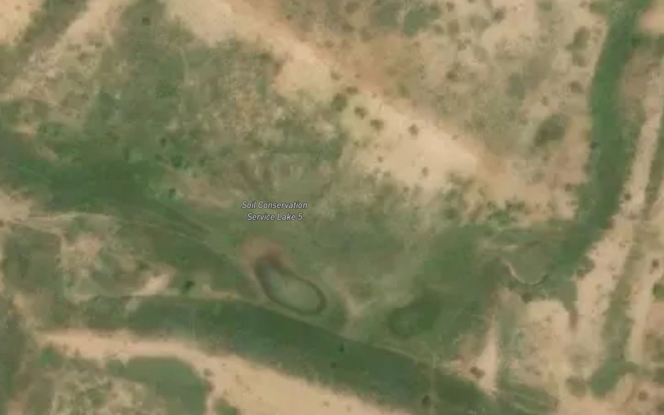 Grade Stabilization Structure Ca-5 Reservoir