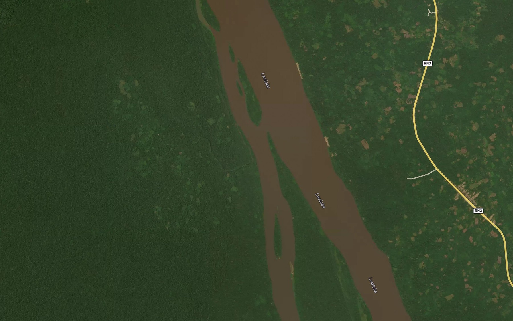 Satellite map of the Lusa