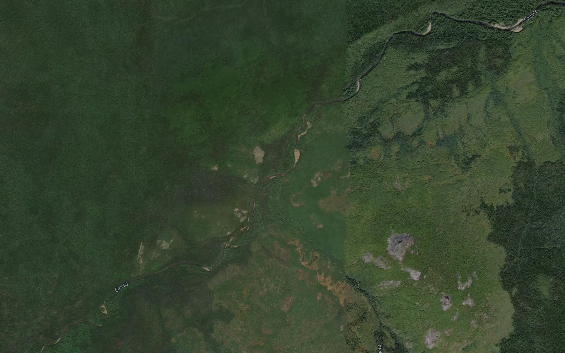 Satellite map of the Bolodek