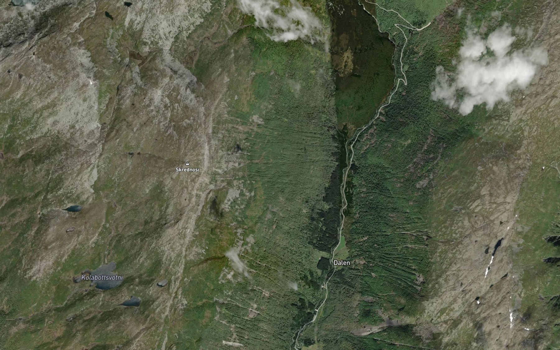 Satellite map of the Asagrovi