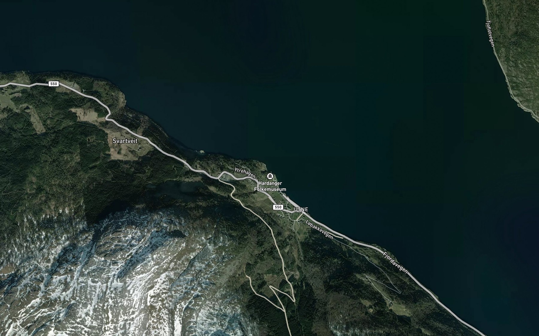 Satellite map of the Tingviki