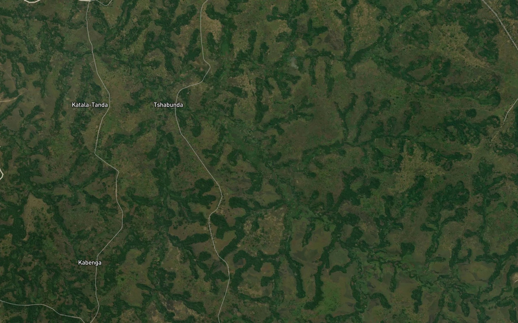 Satellite map of the Nkunde