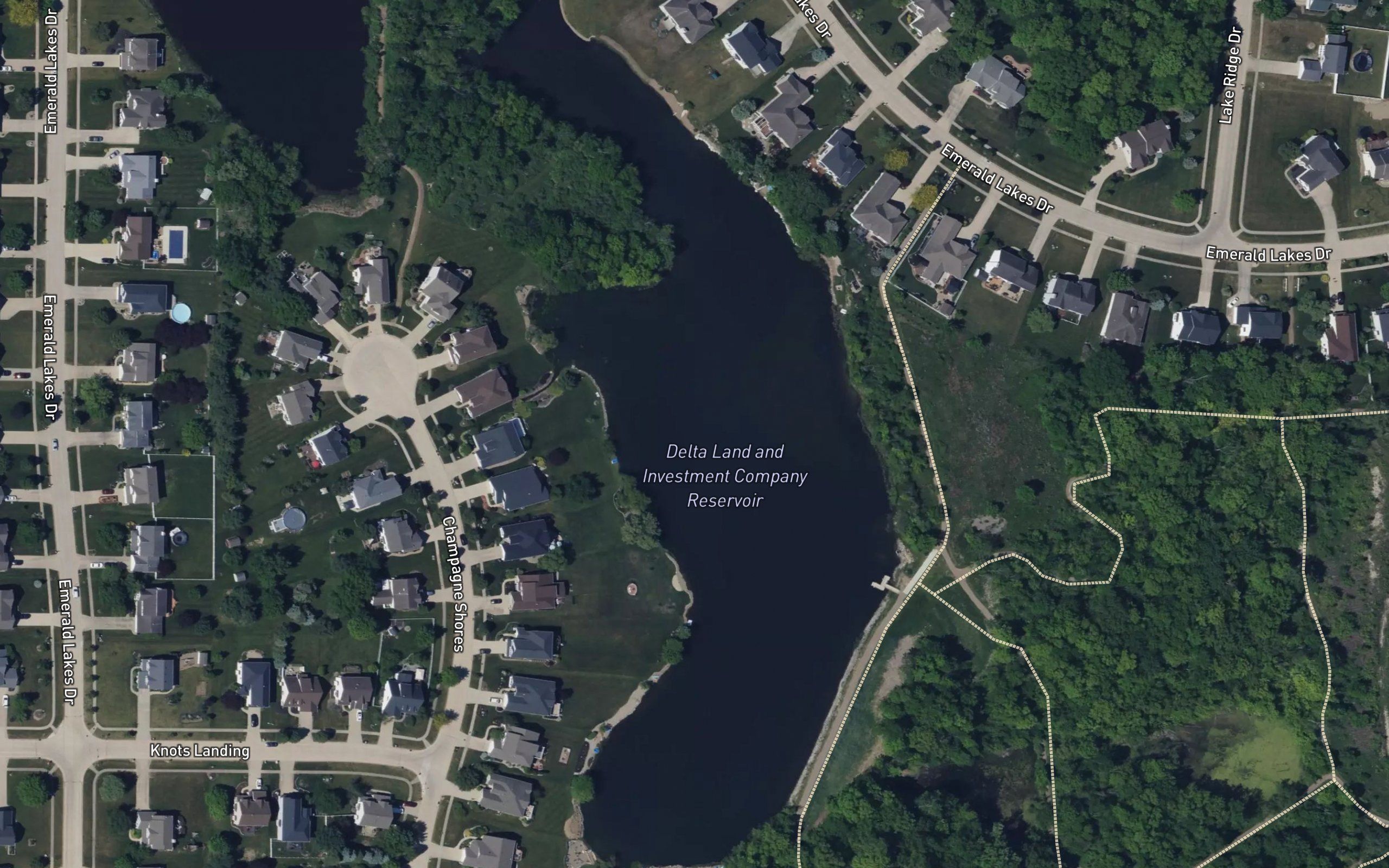 Delta Land and Investment Company Reservoir