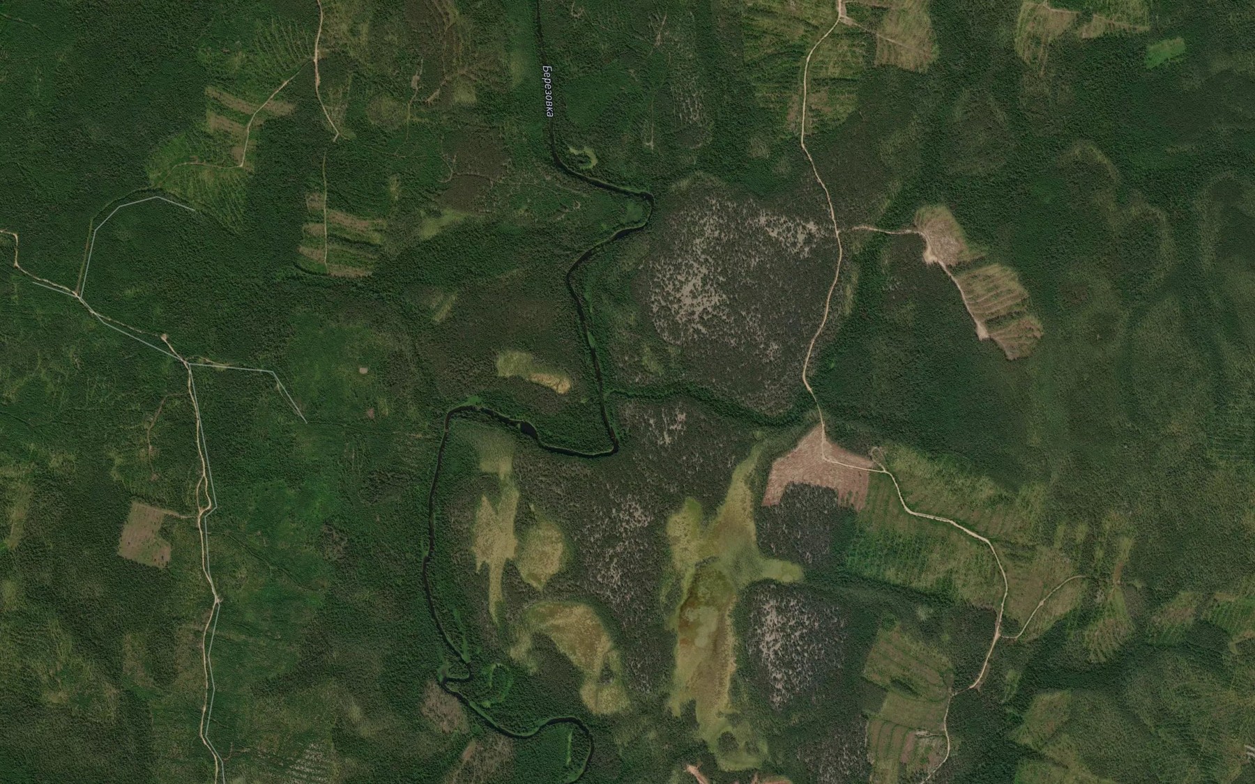 Satellite map of the Vokzalka