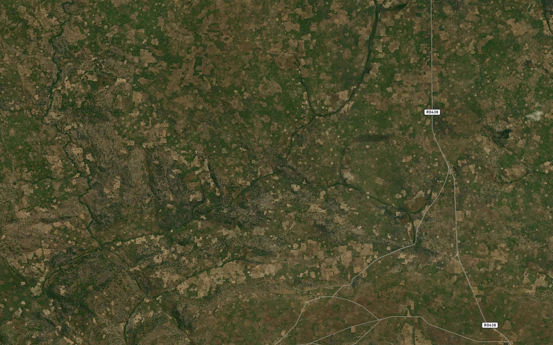 Satellite map of the Misuku