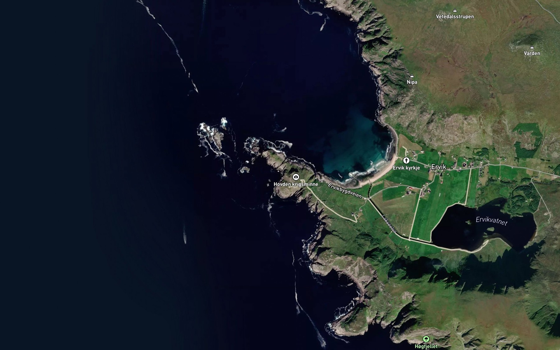 Satellite map of the Litlebogen