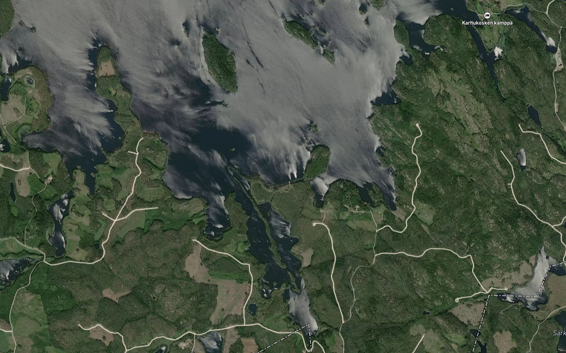 Satellite map of the Ukonapaja