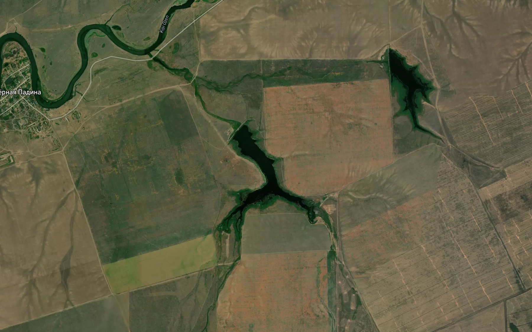 Satellite map of the Prud Solov'yev