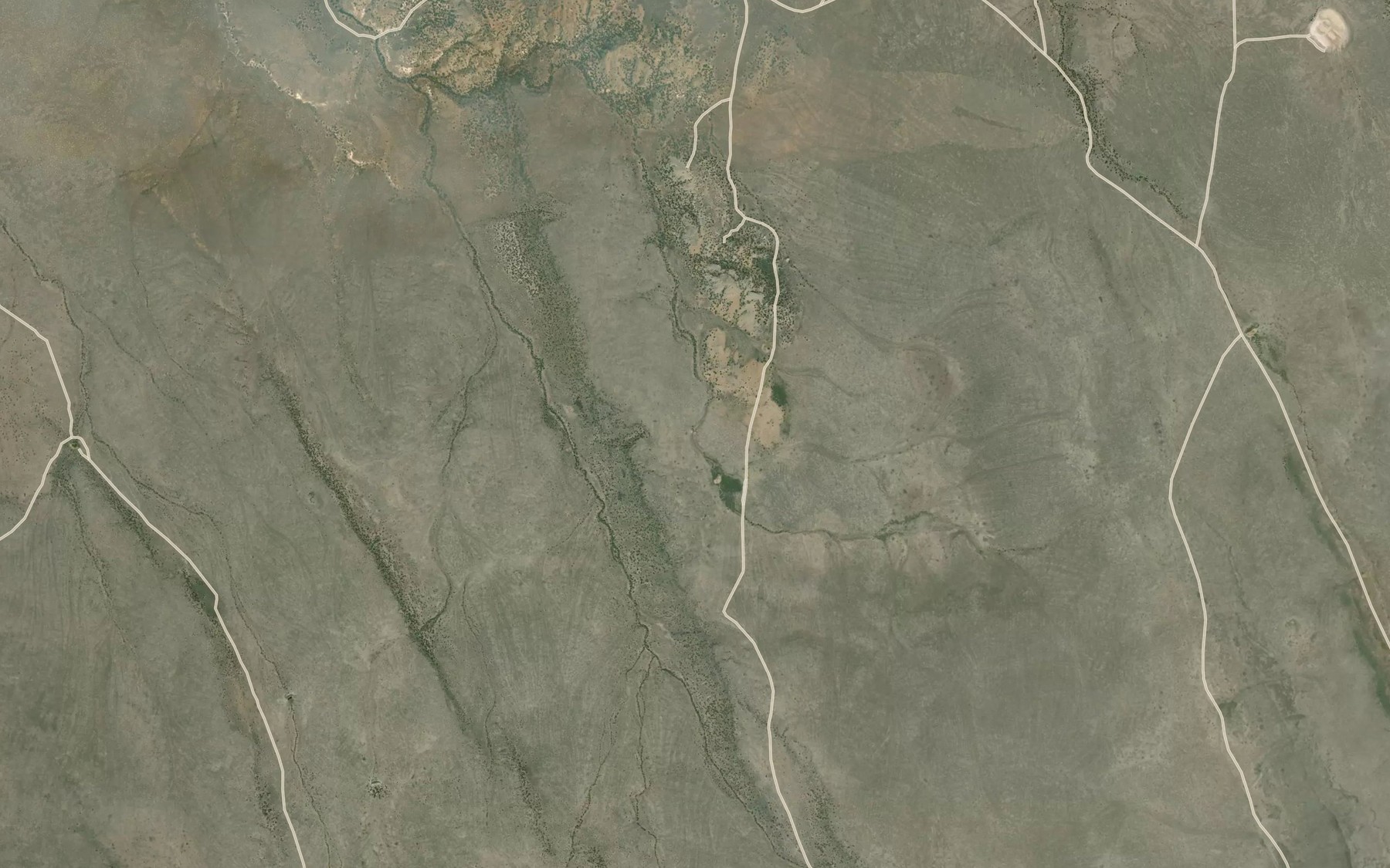 Satellite map of the Blue Reservoir