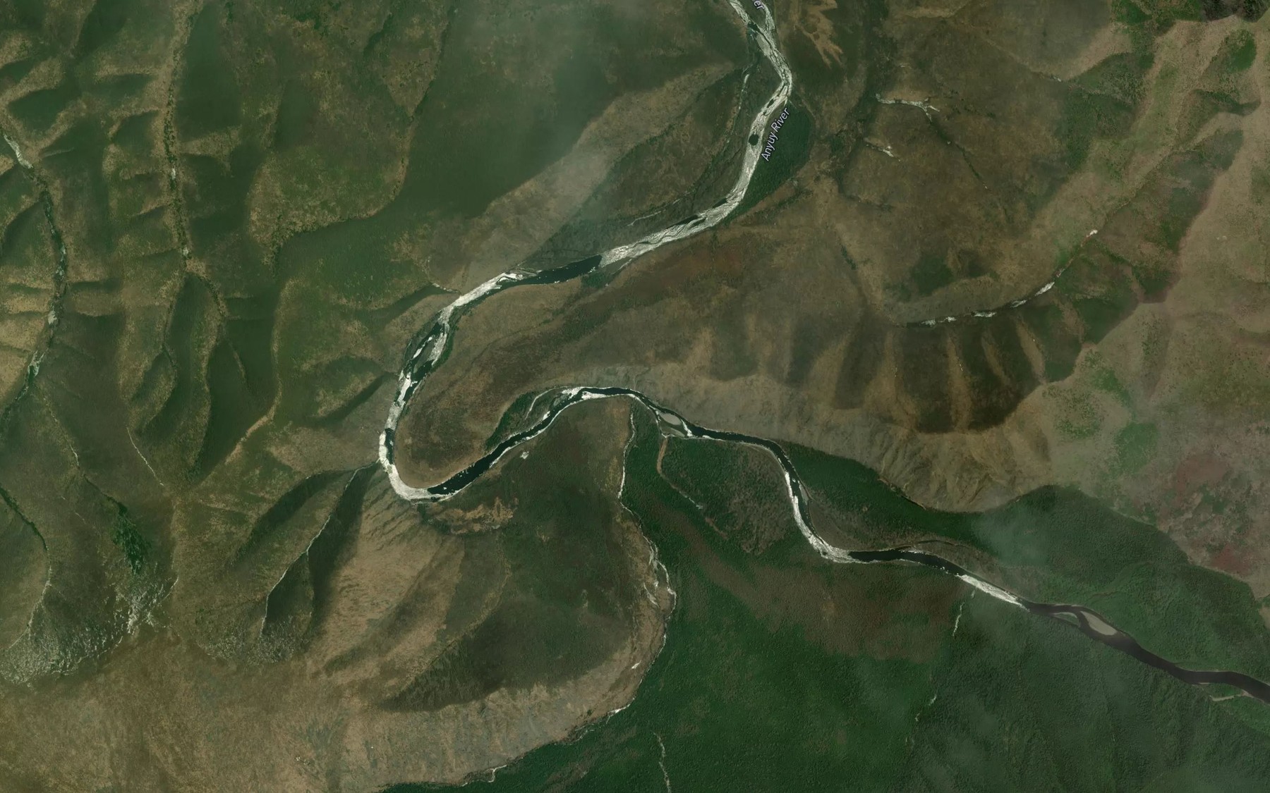 Satellite map of the Bomboli