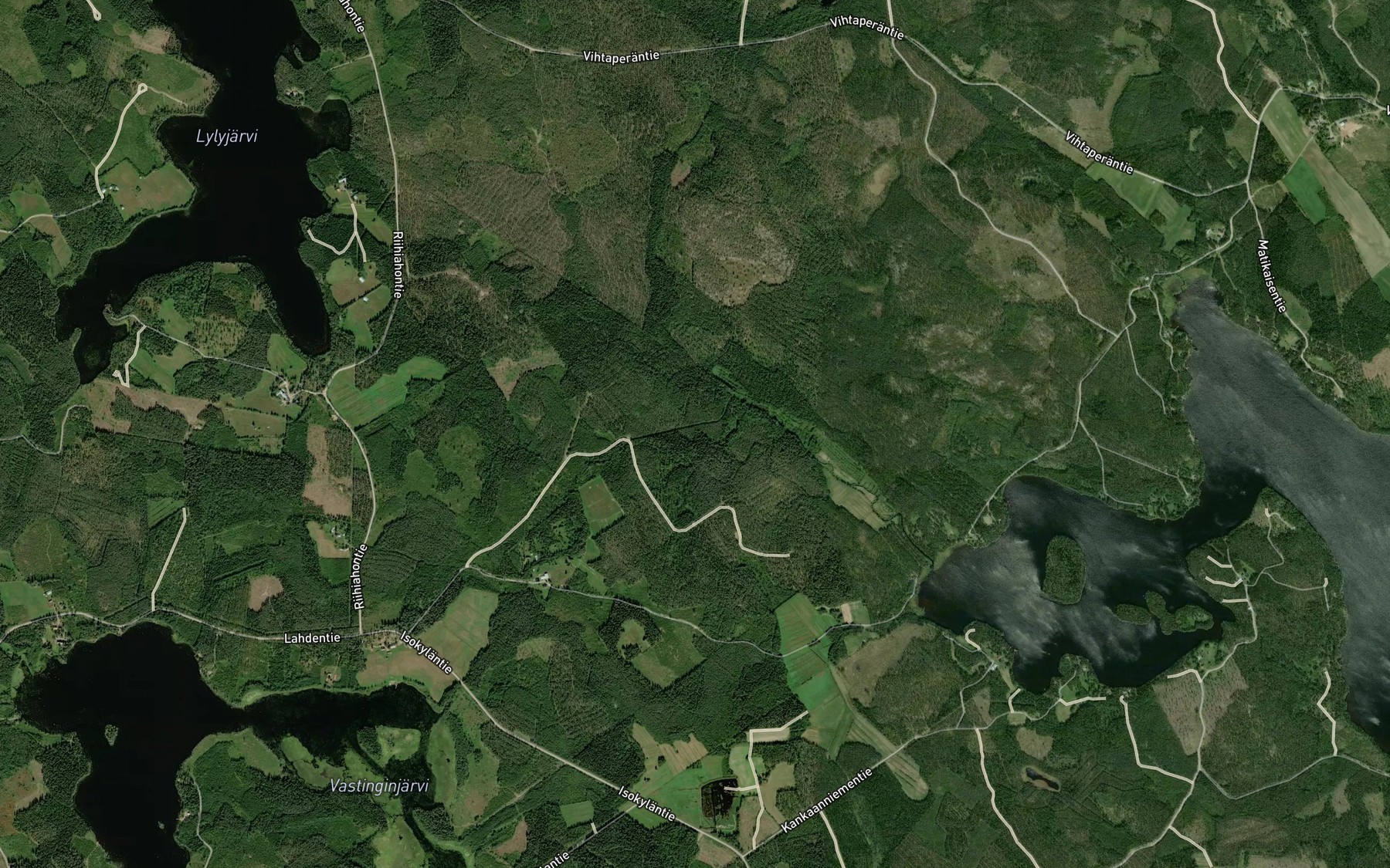 Satellite map of the Riikinpuro