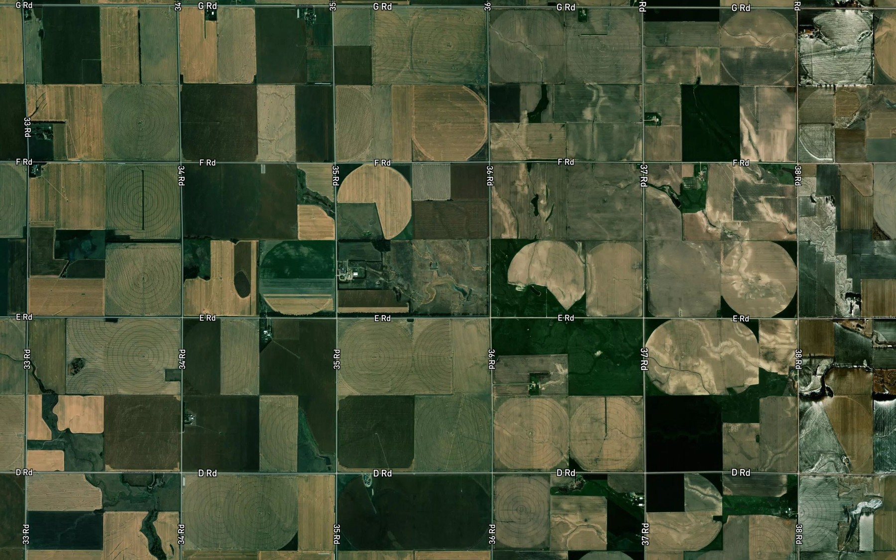 Satellite map of the Warp Reservoir