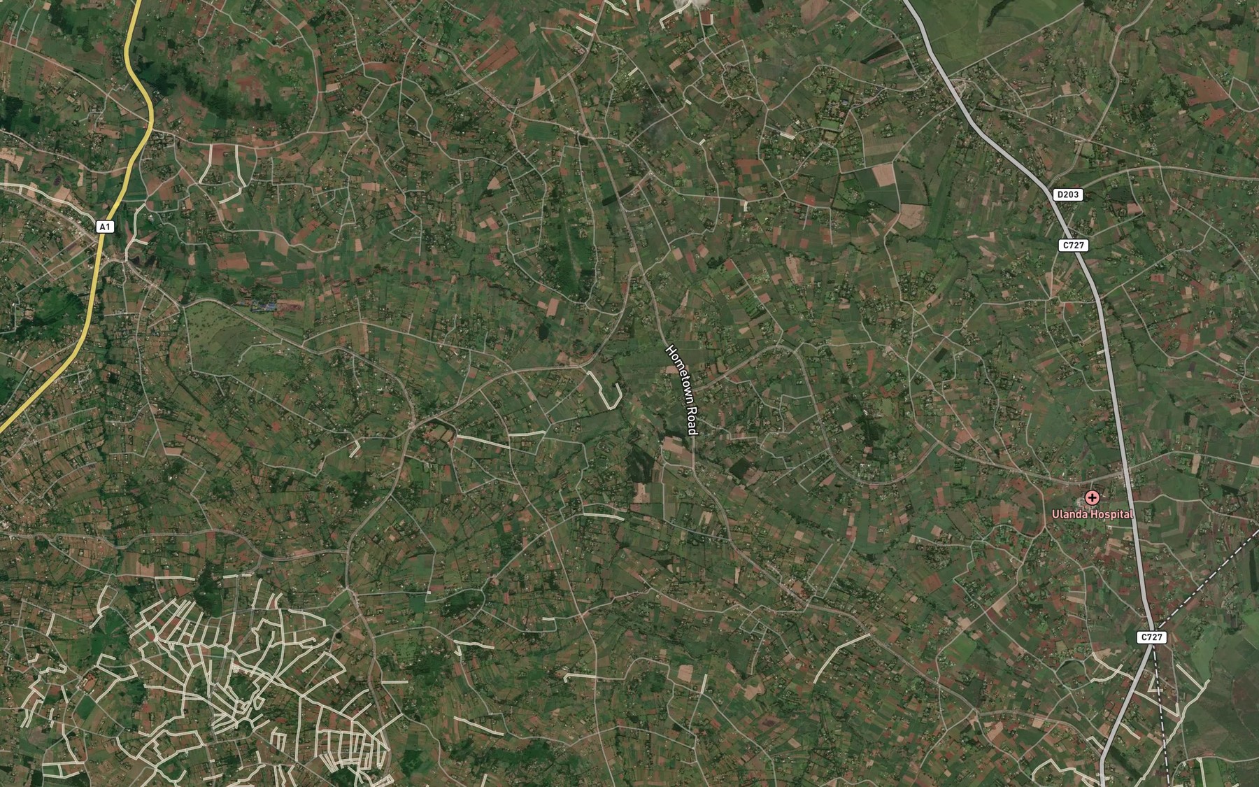 Satellite map of the Modi