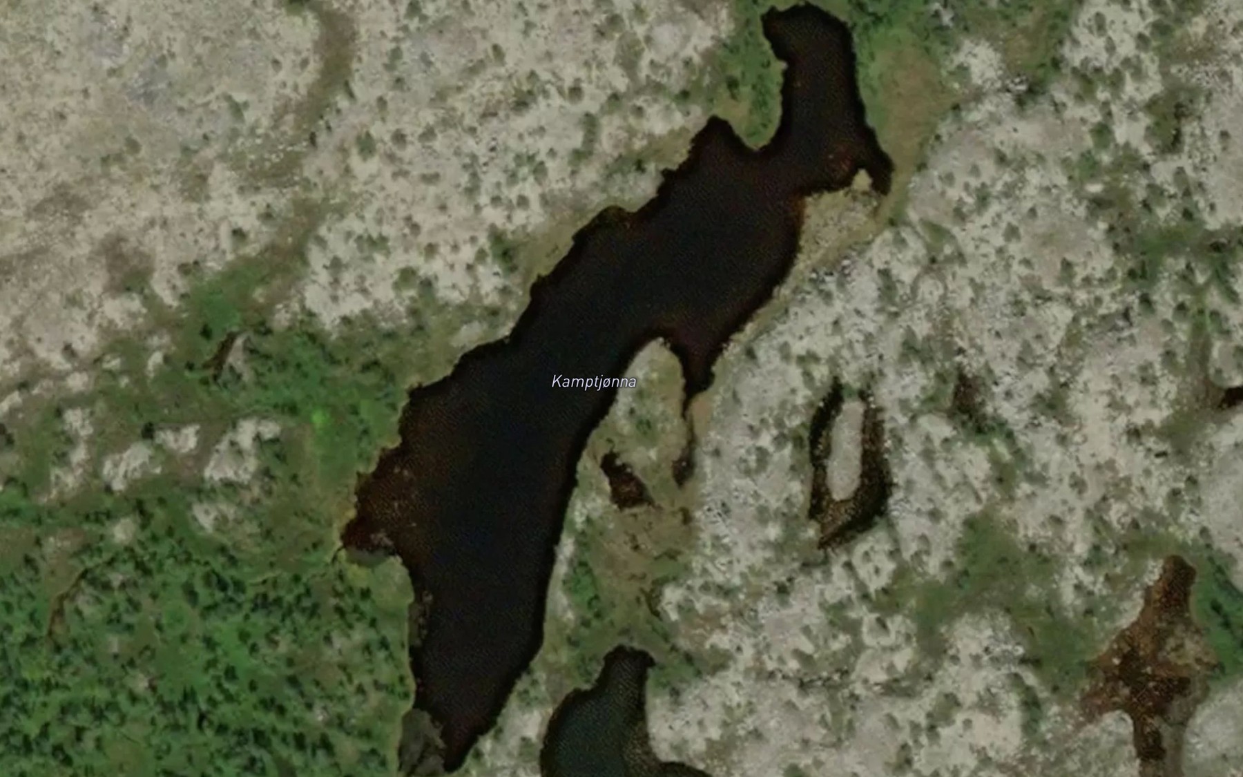 Satellite map of the Kamptjonna