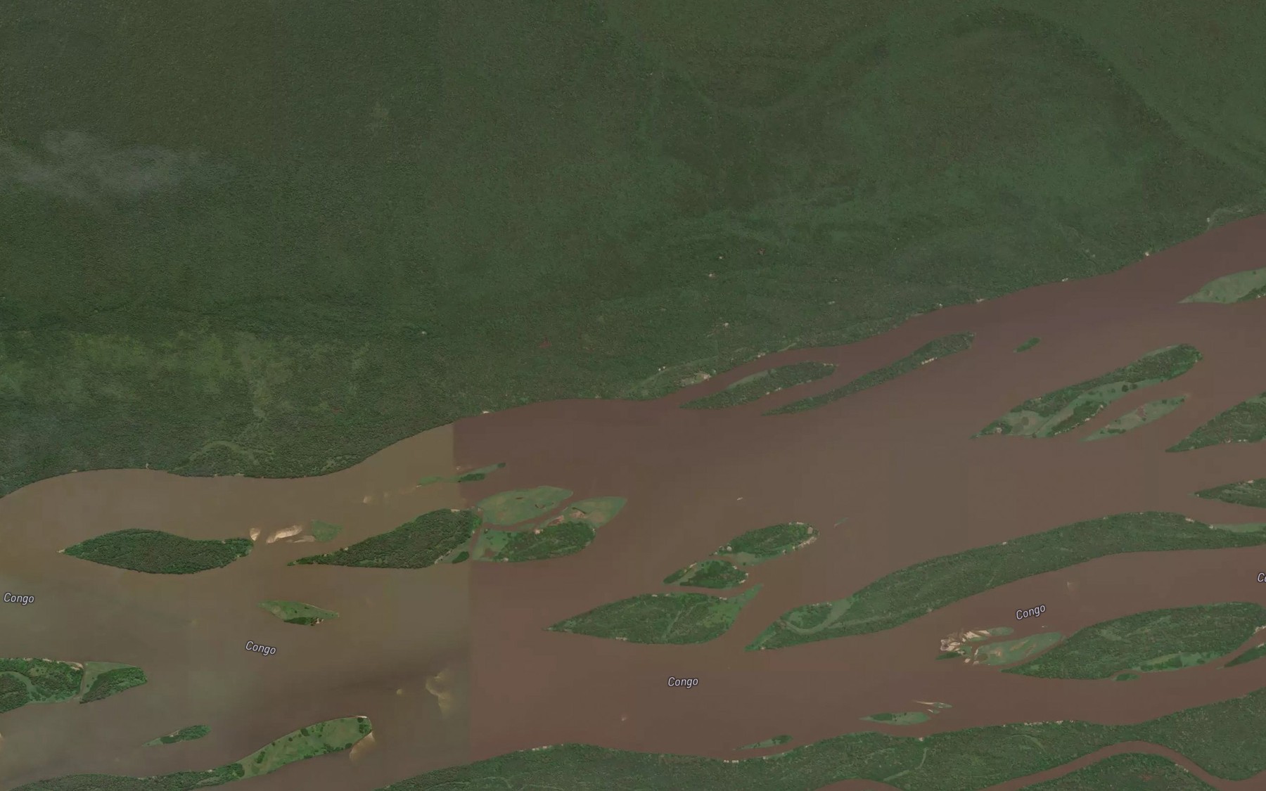 Satellite map of the Le