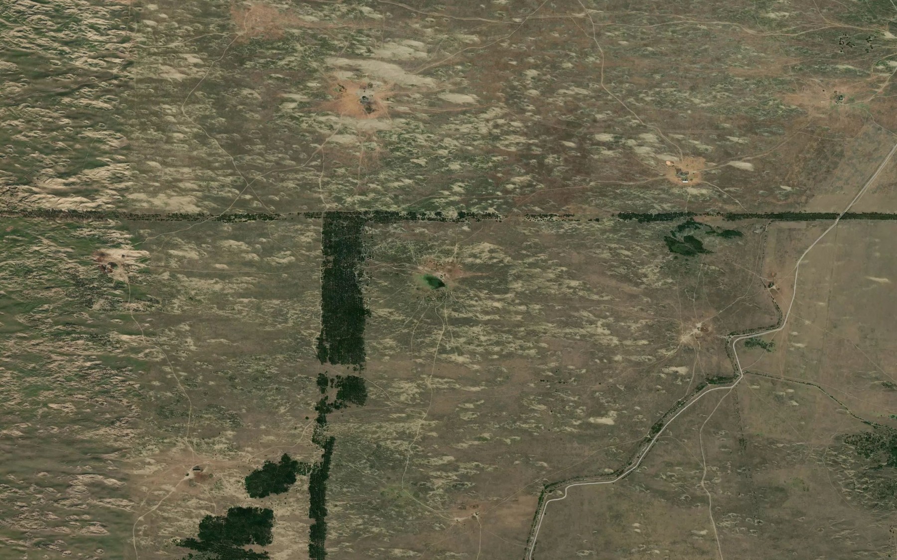 Satellite map of the Ozero Savel'yevskoye