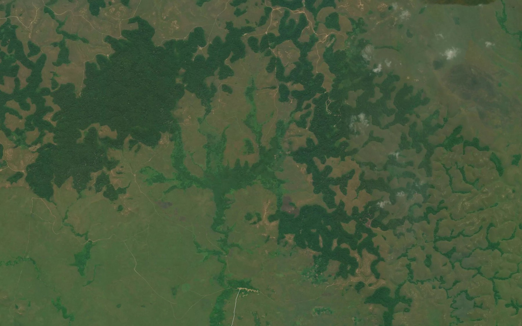 Satellite map of the Kidoubi