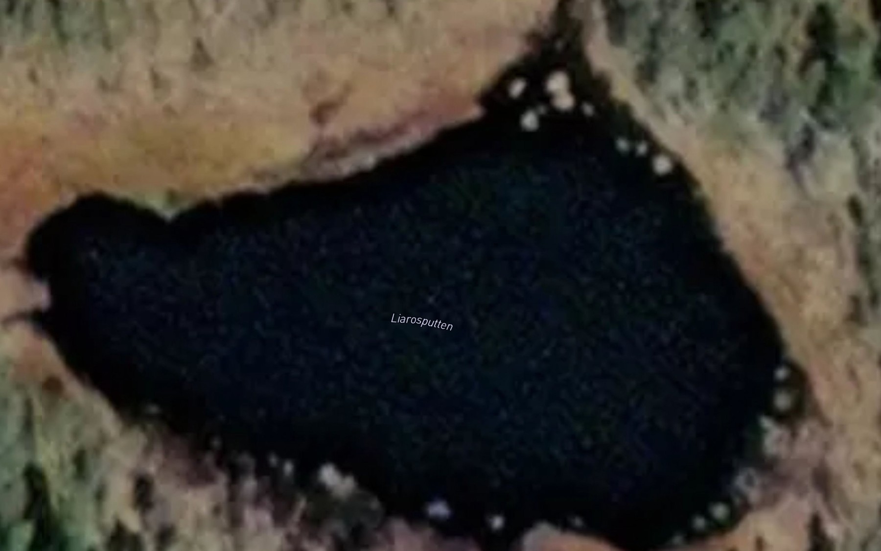 Satellite map of the Liarosputten