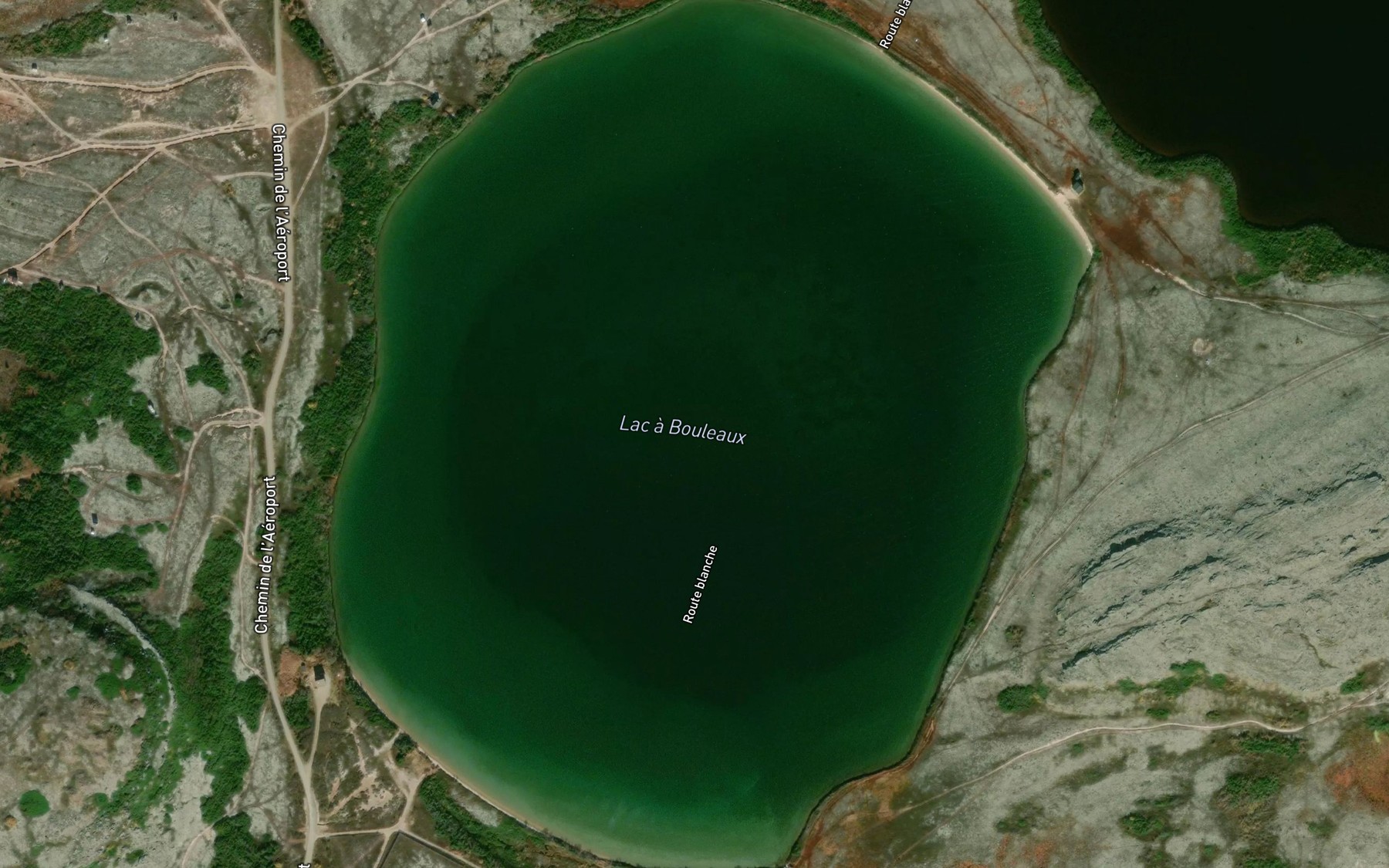 Satellite map of the Lac a Bouleaux
